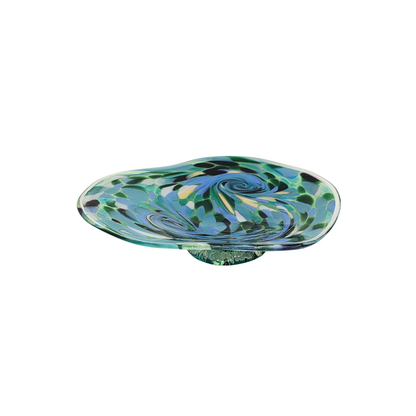 Vintage | Hand Painted - Australian Art Glass Bowl - FAWNE