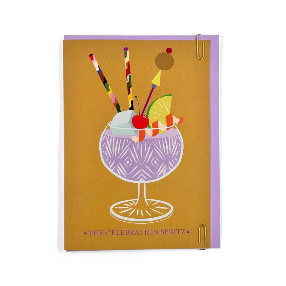 Celebration Spritz Cocktail Party | Foiled FSC Congratulations Card