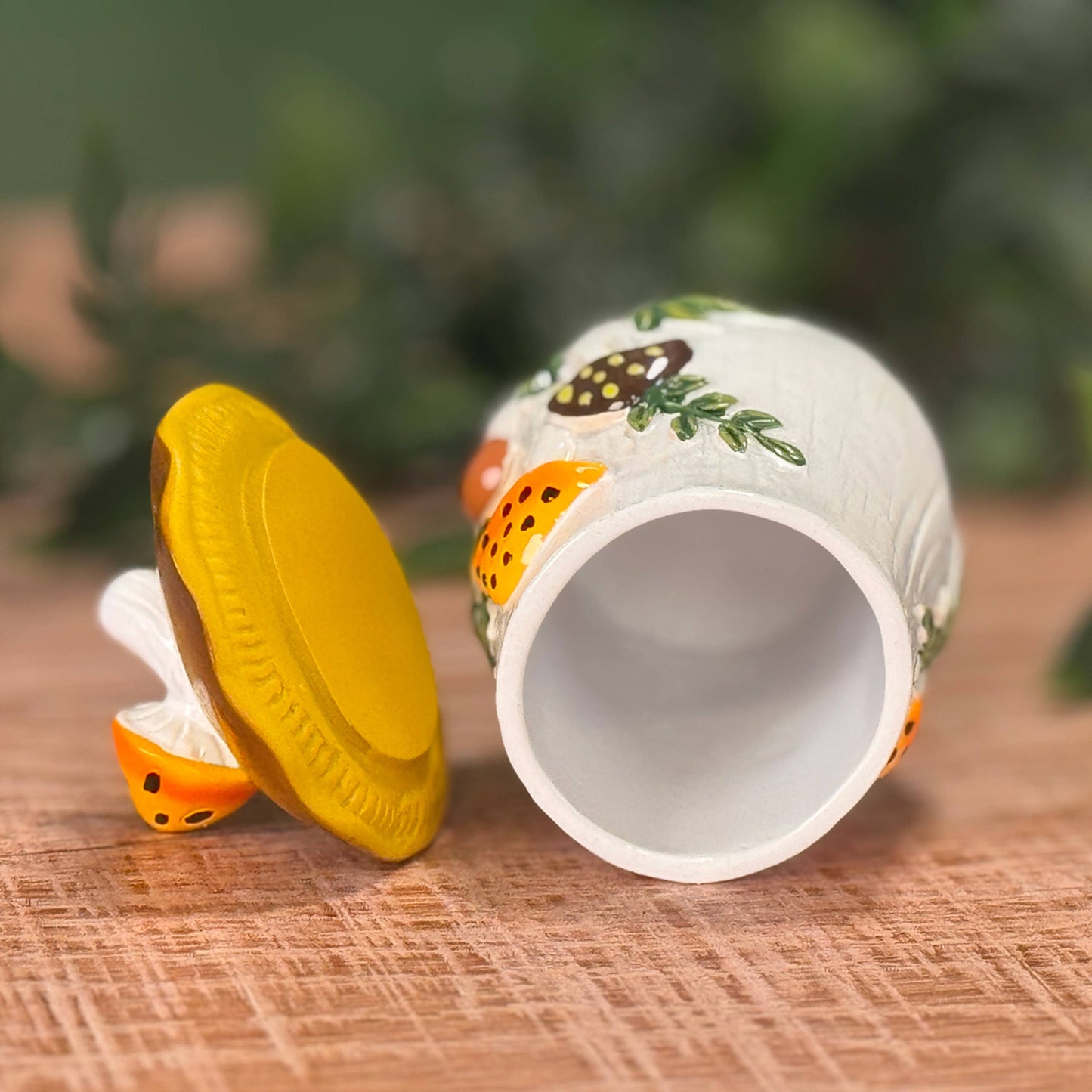 Merry Mushrooms | 70s Inspired | Resin Trinket Box