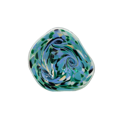 Vintage | Hand Painted - Australian Art Glass Bowl - FAWNE