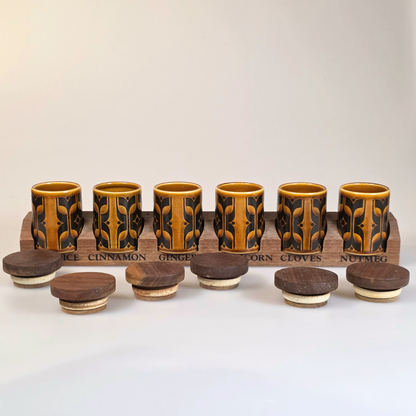 Vintage Hornsea | Spice Rack - Heirloom - Autumn Brown