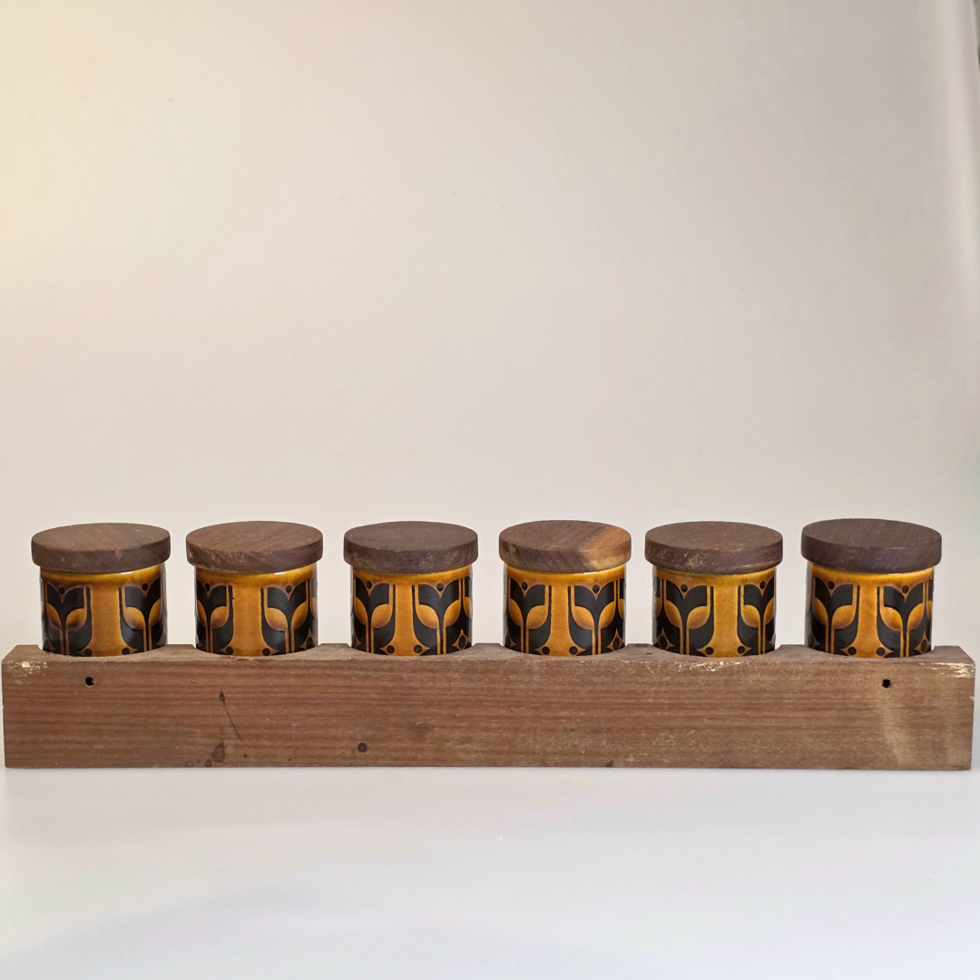 Vintage Hornsea | Spice Rack - Heirloom - Autumn Brown