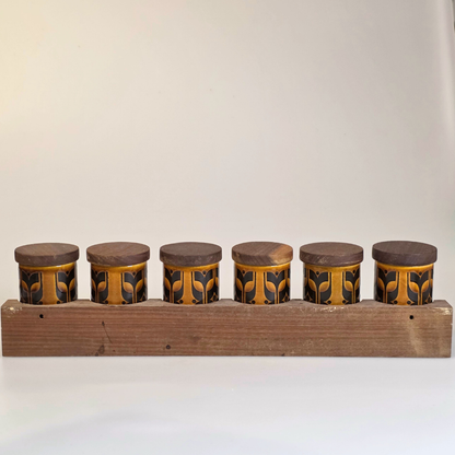 Vintage Hornsea | Spice Rack - Heirloom - Autumn Brown