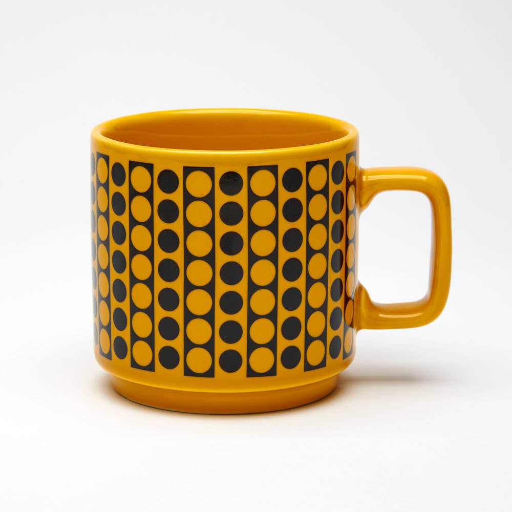 Hornsea - Mug - Circles - Yellow