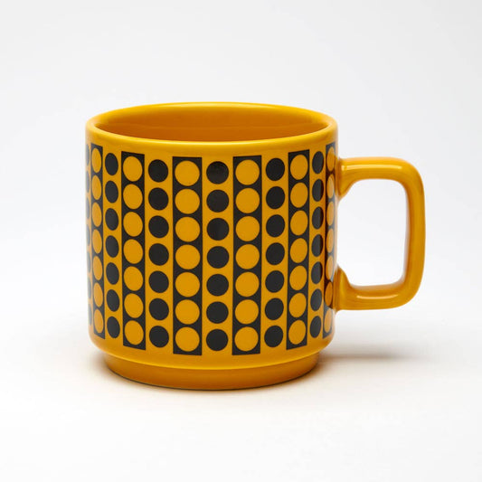 Hornsea - Mug - Circles - Yellow