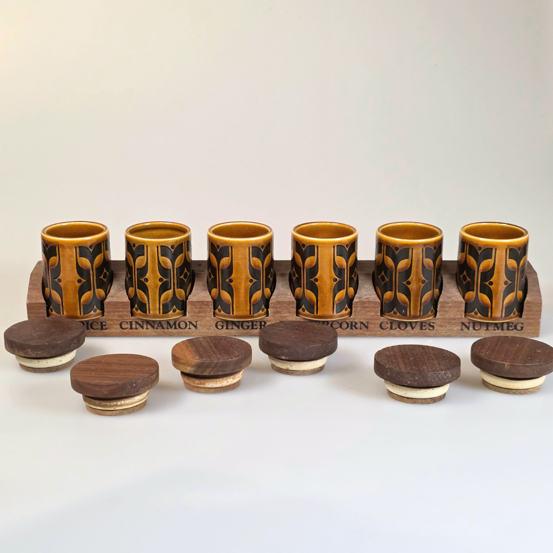 Vintage Hornsea | Spice Rack - Heirloom - Autumn Brown