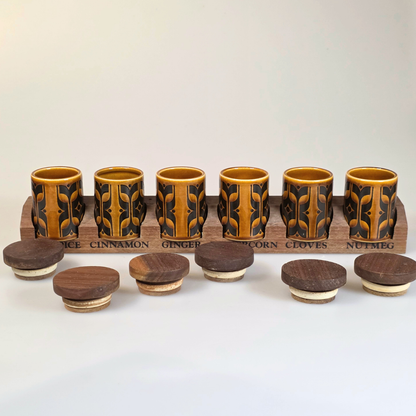 Vintage Hornsea | Spice Rack - Heirloom - Autumn Brown