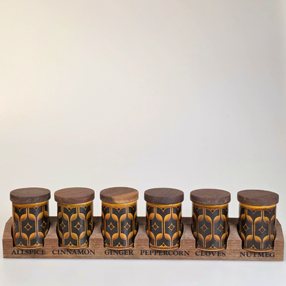 Vintage Hornsea | Spice Rack - Heirloom - Autumn Brown