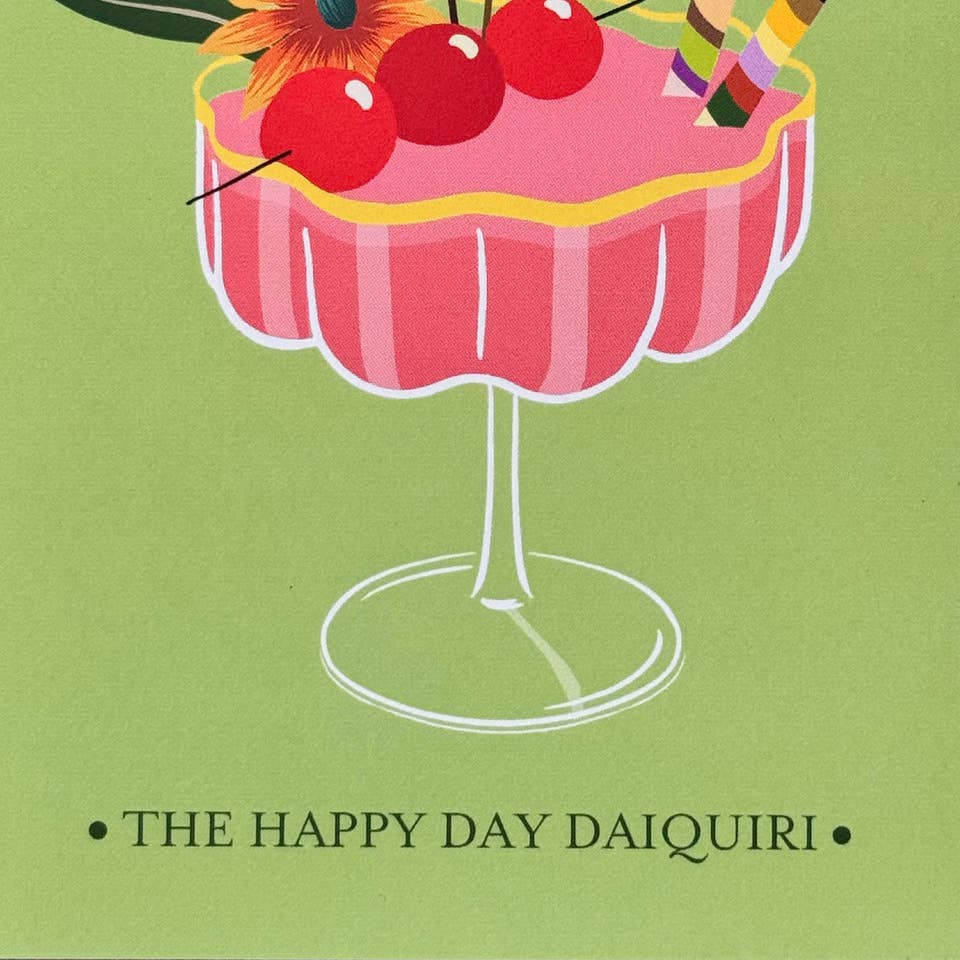 Happy Day Cocktail Party | Foiled FSC Birthday Card