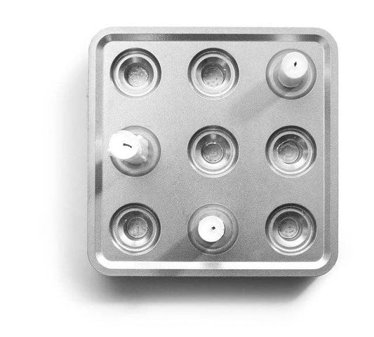 Square Candleholder – 9 Candle – Original – Stumpastaken