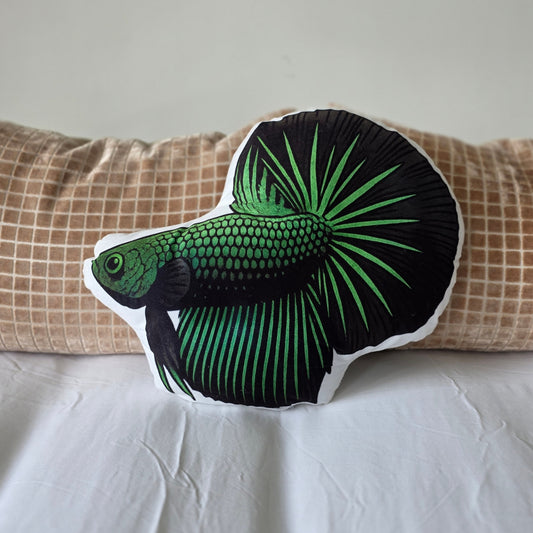 Aquascape Cushion - Emerald Longfin Betta 40cm