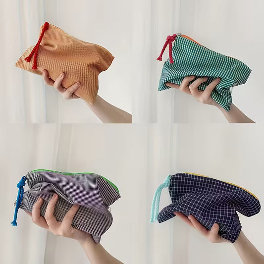 Makeup Bags - Set of 4 - Multi Colour Organisation