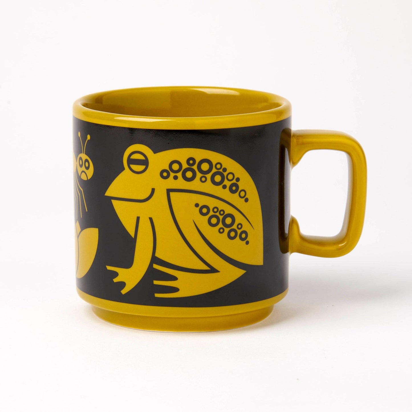 Hornsea - Mug - Frog - Chartreuse