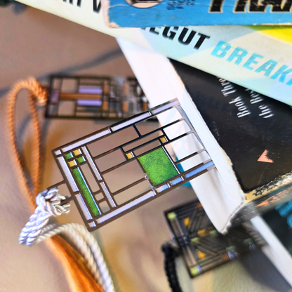Frank Lloyd Wright | Home & Studio | Metal Bookmark - Free Shipping