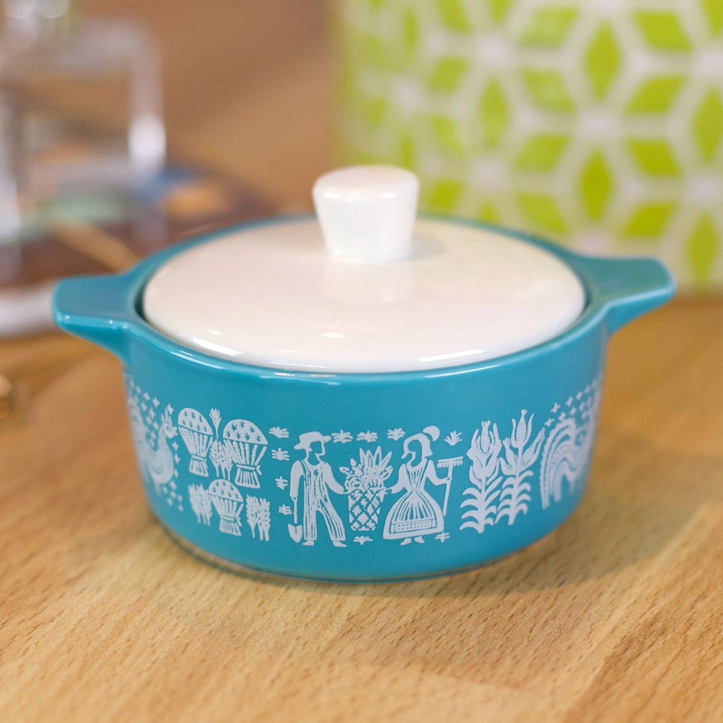 Butterprint | Pyrex Inspired | Ceramic Trinket Box