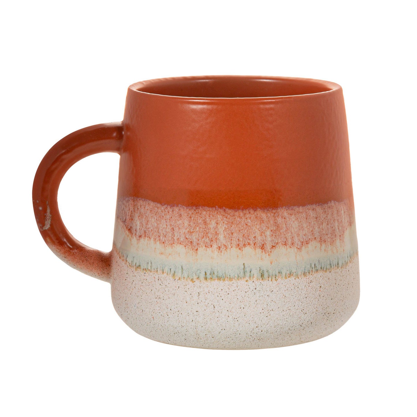 Retro Dip Glazed Mug -  Mojave Terracotta 360ml