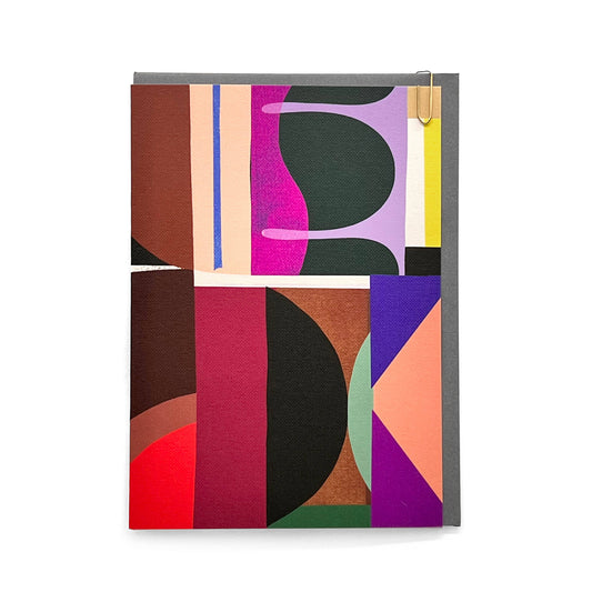 Abstract Moon | Foiled FSC Greeting Card