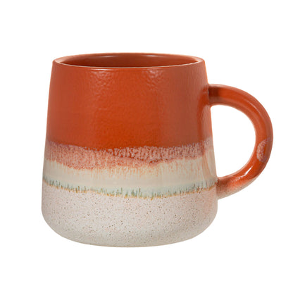Retro Dip Glazed Mug -  Mojave Terracotta 360ml