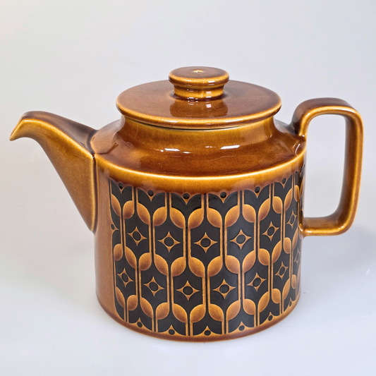 Vintage Hornsea | Short Heirloom Teapot - Autumn Brown