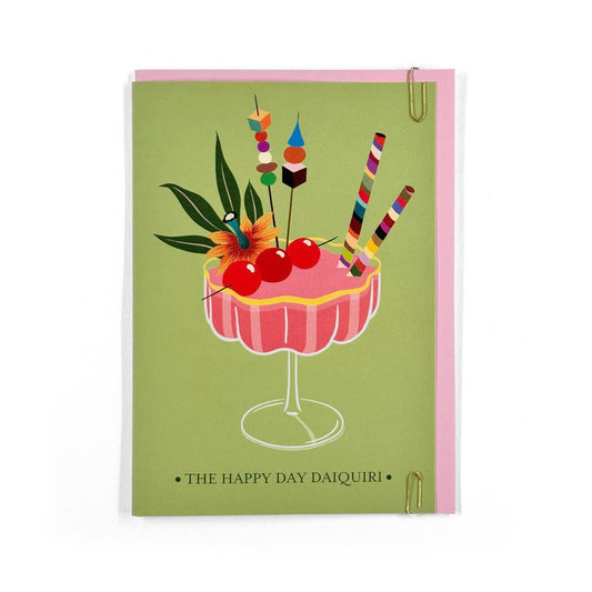 Happy Day Cocktail Party | Foiled FSC Birthday Card