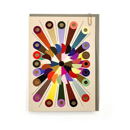Colour Explosion | Foiled FSC Greeting Card