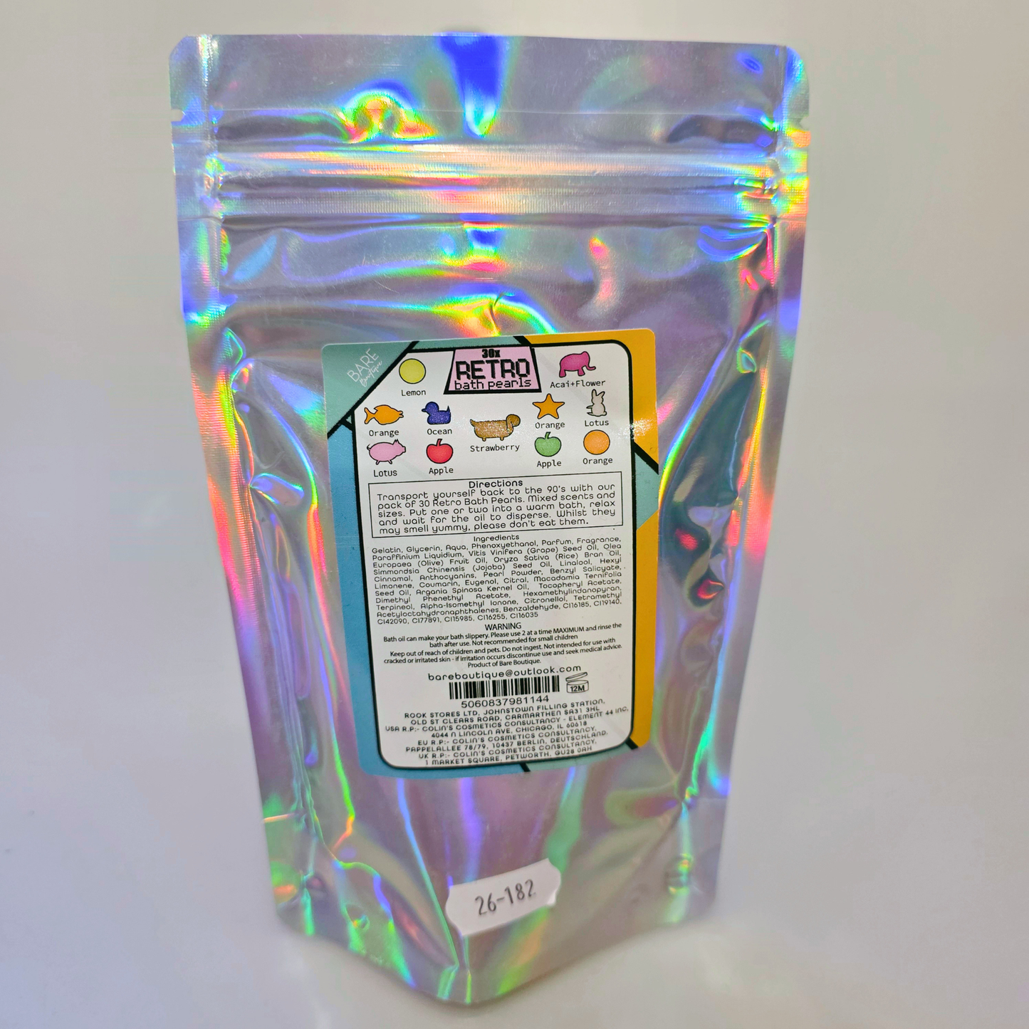 Retro Bath Oil Pearls – 90's Throwback | 30 Pack