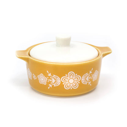 Butterfly Gold | Pyrex Inspired | Ceramic Trinket Box