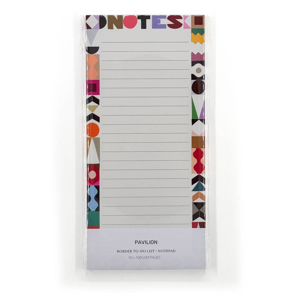 The Border To-Do List | Notepad