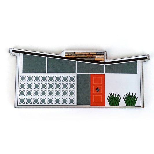Butterfly House - Palm Springs Architectural Magnet - Free Shipping