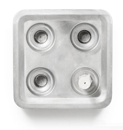Square Candleholder – Fyran – Stumpastaken