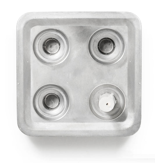 Square Candleholder – Fyran – Stumpastaken