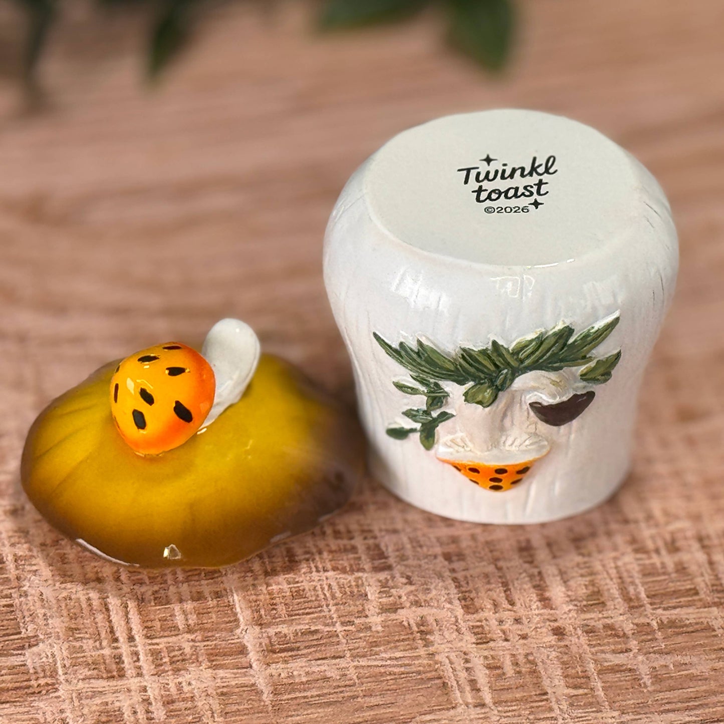 Merry Mushrooms | 70s Inspired | Resin Trinket Box