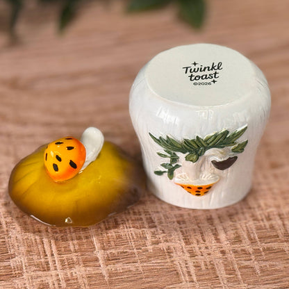Merry Mushrooms | 70s Inspired | Resin Trinket Box