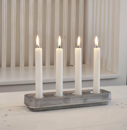 Row Candleholder – 4 Candle – Stumpastaken