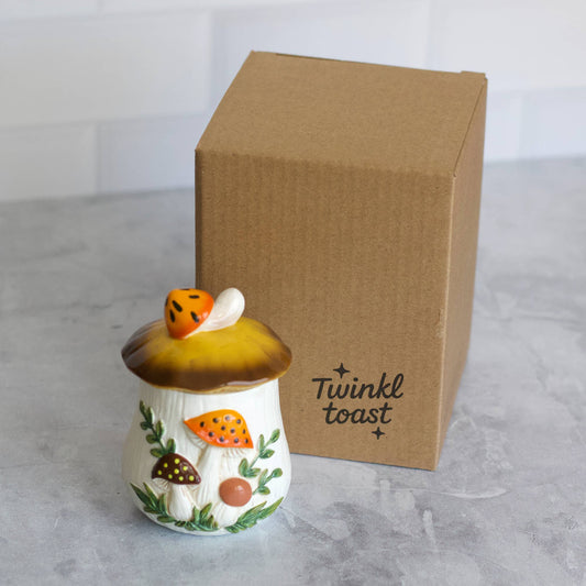 Merry Mushrooms | 70s Inspired | Resin Trinket Box