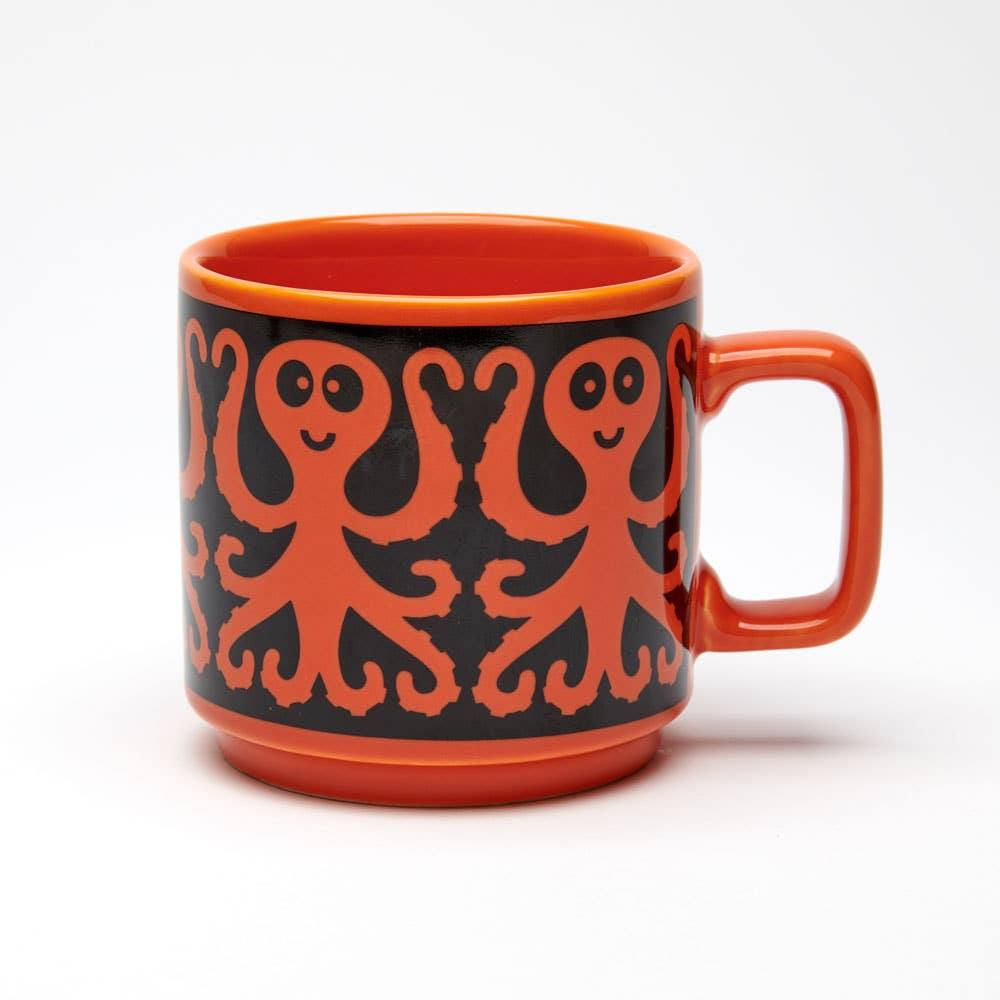 Hornsea - Mug - Octopus - Red
