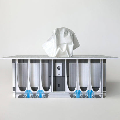 Coachella Valley Bank - Mid-Century Modern - Tissue Box Cover