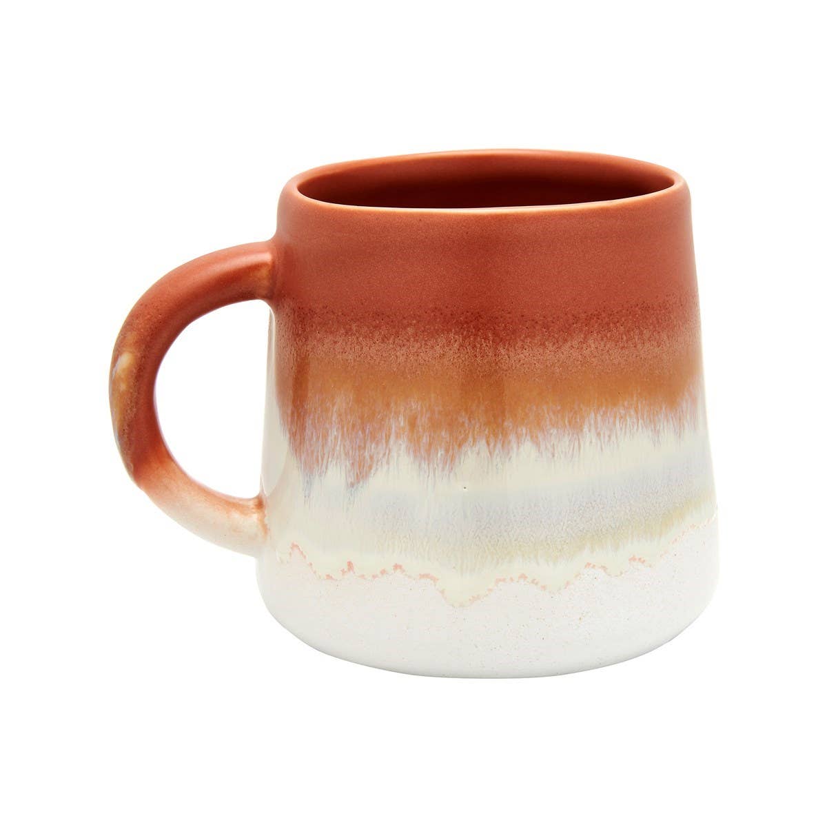Retro Dip Glazed Mug -  Mojave Terracotta 360ml