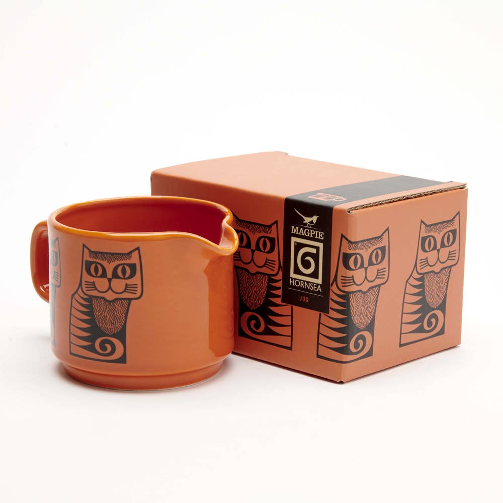 Hornsea - Milk Jug - Cat - Orange