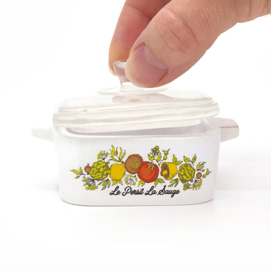 Spice of Life | Corning Ware Inspired | Resin Trinket Box