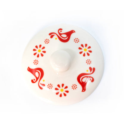 Friendship | Pyrex Inspired | Ceramic Trinket Box