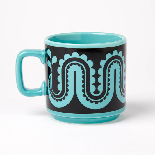Hornsea - Mug - Nessie - Teal Blue - FAWNE