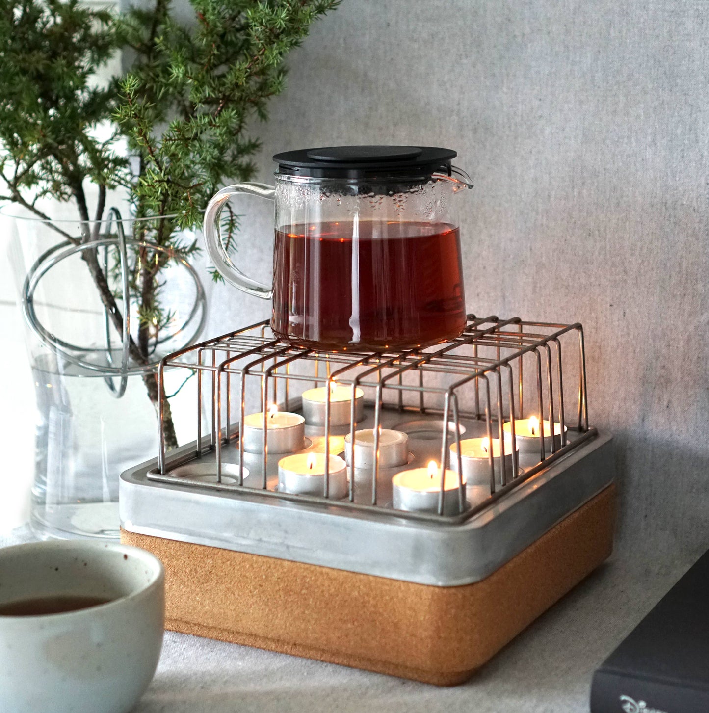 Square Candleholder – 9 Candle – Original – Stumpastaken