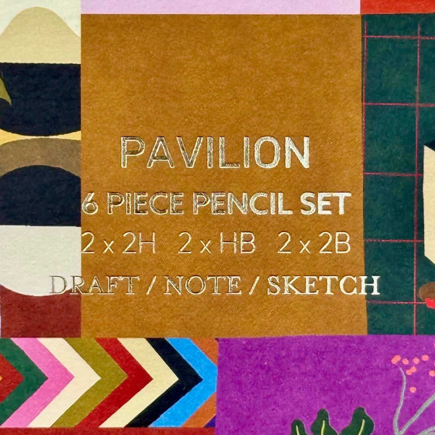 Botanical Interior Lifestyle | Premium 6 Piece Pencil Set