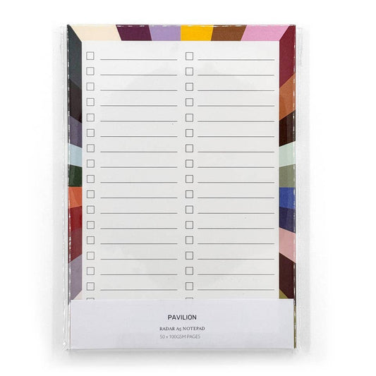 Starburst | Abstract Art Lined | A5 Notepad
