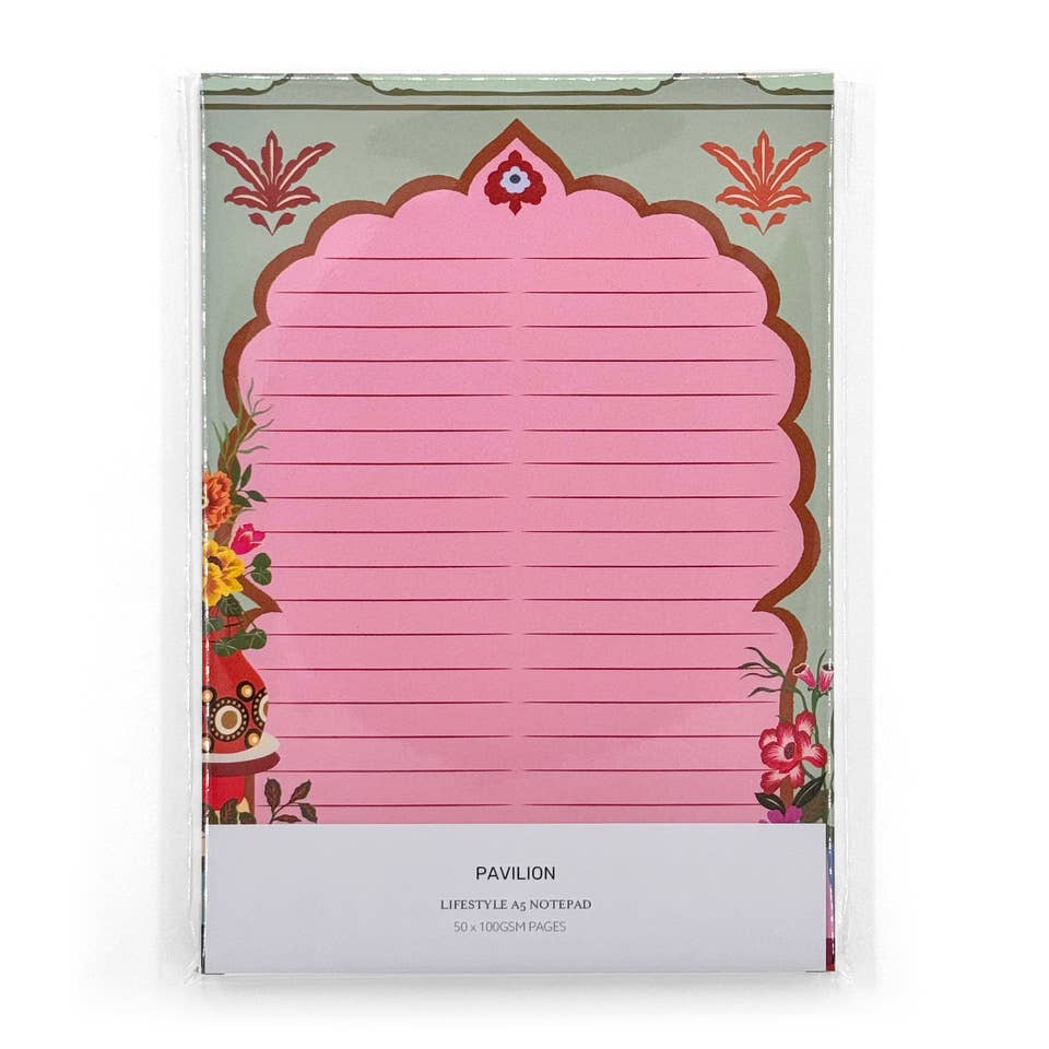 Lifestyle| Floral Botanical Lined | A5 Notepad 