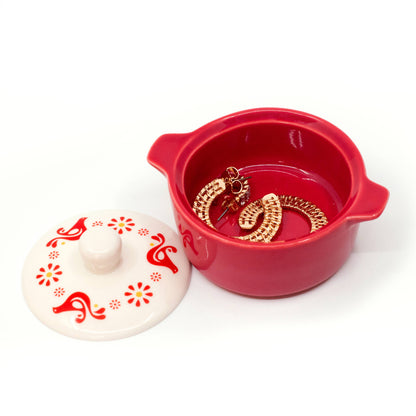 Friendship | Pyrex Inspired | Ceramic Trinket Box
