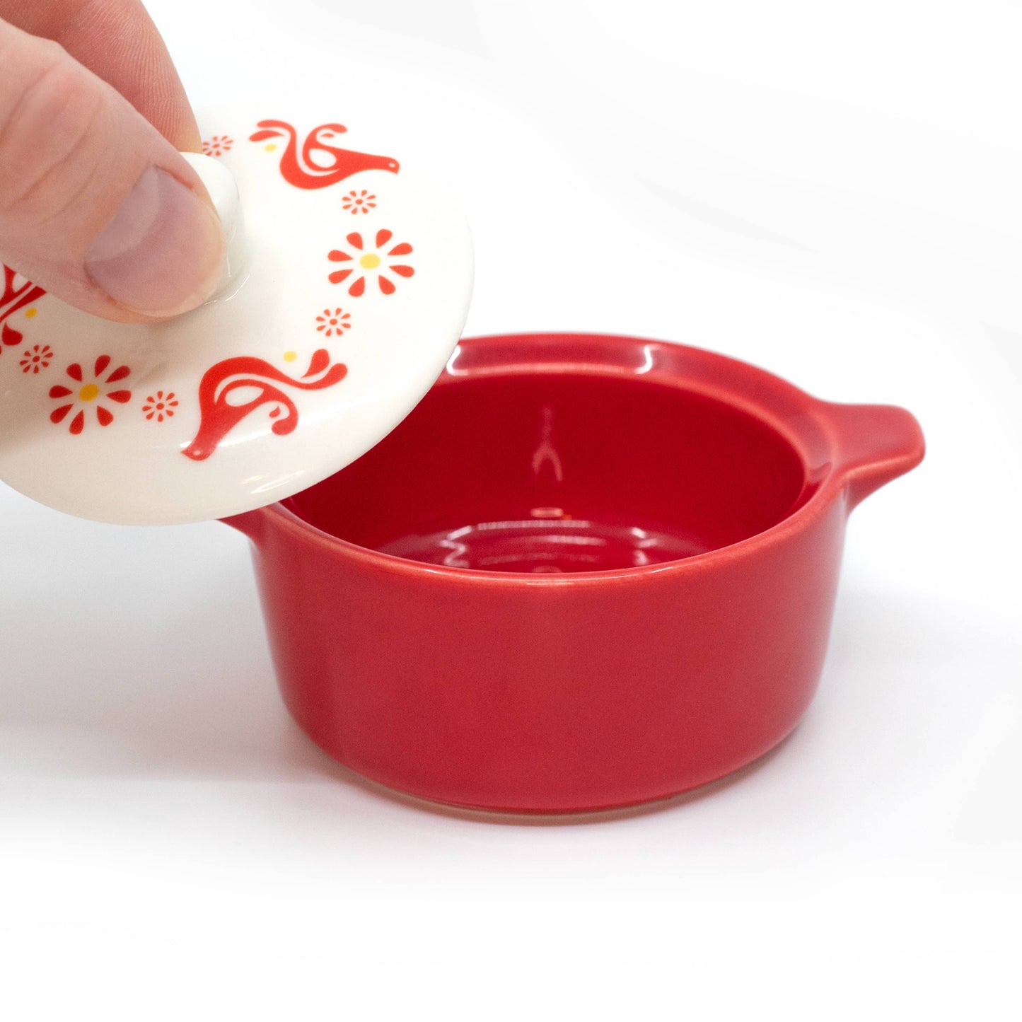 Friendship | Pyrex Inspired | Ceramic Trinket Box