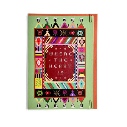 Decorative Rug | Foiled FSC Housewarming Card