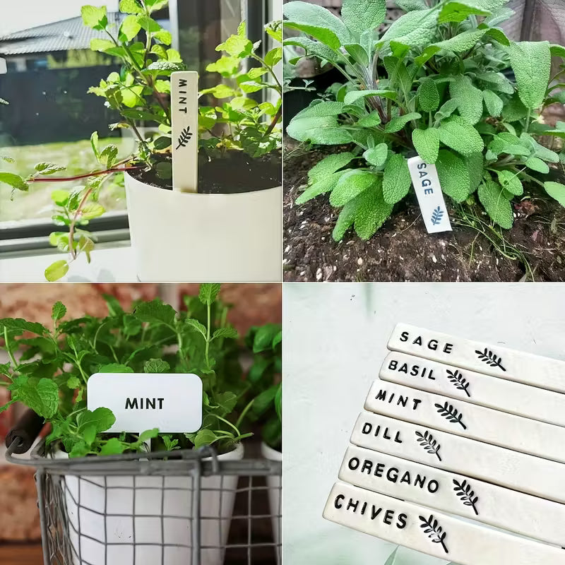 Custom Plant Stakes - DIY Polymer Clay Cutter 5pcs Set - Stick Shape